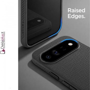Spigen Liquid Air guminis dėklas - juodas (Google Pixel 11 Pro Xl)